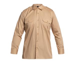 Chemise Service Long Sleeve Shirt Mil-Tec - Khaki M