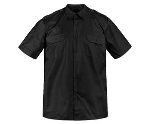 Chemise Service Short Sleeve Shirt Mil-Tec - Black L