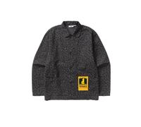 Chemise Service Works Patterned Easy Chef Noir M