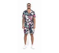 Chemise Sixth June tropical Noir S