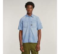 Chemise Slanted Double Pocket - Bleu Clair - Hommes