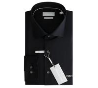 Chemise slim Michael Kors Empire Logo Noir 43