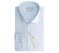 Chemise slim Michael Kors Fine Haringbone Bleu 38
