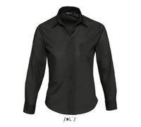 Chemise - SOL'S - Executive Femme - Noir - Manches longues - Col chemise XS