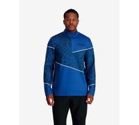 Chemise Spyder Vital Half Zip à manches longues bleu électrique. - S