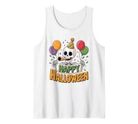 Chemise Squelette de fête drôle Halloween Confettis Ballons Débardeur