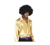 Boland Chemise St. Party dorée disco à volants pour hommes
