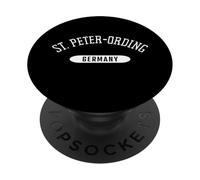 Chemise St Peter-Ording de Style Classique St. Peter-Ording Allemagne PopSockets PopGrip Adhésif