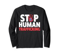 Chemise Stop à la traite des êtres Humains - Mettre Fin à la traite des êtres Humains Manche Longue