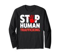 Chemise Stop au trafic d'êtres Humains - Stop Human Trafficking Manche Longue