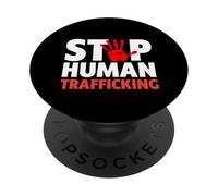 Chemise Stop au trafic d'êtres Humains - Stop Human Trafficking PopSockets PopGrip Adhésif