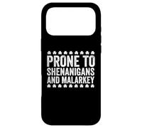Chemise sujette aux Shenanigans and Malarkey St Patrick Coque pour iPhone 17 Pro Max