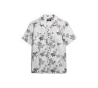 Superdry Beach Short Sleeve Shirt Blanc S Homme