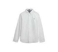 Superdry Chemise Classic Oxford manches longues Blanc Taille 2XL Homme