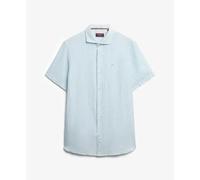 Superdry Sd Embroidered Vacation Linen Short Sleeve Shirt Gris 2XL Homme