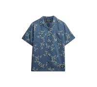 Superdry Chemise Printed Beach manches courtes Homme Bleu L