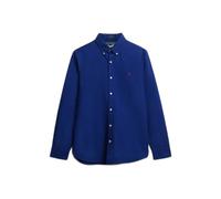 Superdry Classic Oxford Long Sleeve Shirt Bleu M Homme