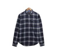 Superdry M4011047a Long Sleeve Shirt Bleu S Homme