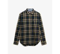 Superdry M4011047a Long Sleeve Shirt Bleu S Homme