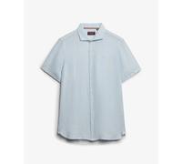 Superdry Sd Embroidered Vacation Linen Short Sleeve Shirt Blanc XL Homme