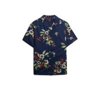 Superdry Chemise Hawaiian – Imprimé hawaïen, manches courtes – Bleu S