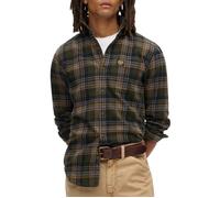 Chemise - SUPERDRY - Lumberjack - Vert foncé - Manches longues - 100% coton S