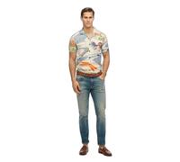 Chemise Superdry Merchant Hawaiian Blanc 2XL