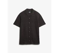 Superdry Knitted Texture Short Sleeve Shirt Marron 2XL Homme