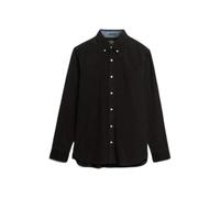 Superdry Chemise à manches longues Classic Needle velours côtelé Noir L Homme