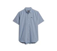 Superdry Vintage Oxford Short Sleeve Shirt Bleu S Homme