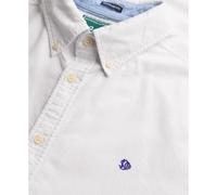 Superdry Preppy Oxford Short Sleeve Shirt Blanc S Homme
