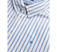 Superdry Preppy Oxford Short Sleeve Shirt Blanc XL Homme