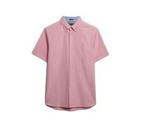 Superdry Chemise Preppy Oxford à manches courtes Rose clair Homme Taille M