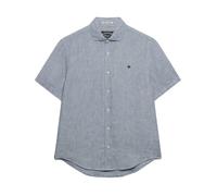 Chemise - SUPERDRY - Riviera - Manches courtes - Col classique - Bleu marine XXL