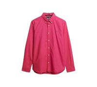 Superdry Classic Oxford Long Sleeve Shirt Rose M Homme