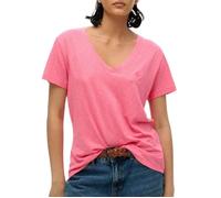 Shirt Superdry Slub Embroidered V-Neck Femmes