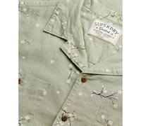 Superdry Printed Beach Short Sleeve Shirt Vert L Homme