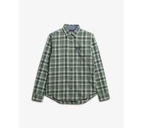 Superdry M4011047a Long Sleeve Shirt Vert L Homme