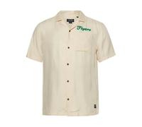 Superdry Vintage Bowling Short Sleeve Shirt Beige L Homme