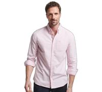 Superdry Cotton Oxford Long Sleeve Shirt Rose S Homme
