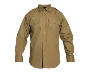 Chemise tactique à manches longues Ripstop Long Sleeve Mil-Tec - Coyote L