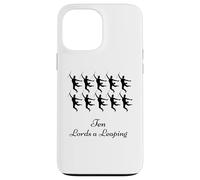Chemise Ten Lords Leaping Twelve Days of Christmas Coque pour iPhone 13 Pro Max