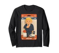 Chemise tendance Trump Action Figure Manche Longue