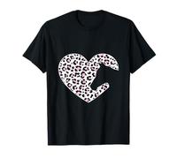 Chemise tête de Cheval pour Femme Imprimé léopard T-Shirt