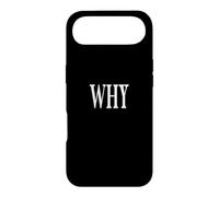 Chemise That Says Why - Un Design Qui Dit Pourquoi Coque pour iPhone Air