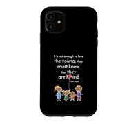 Chemise The Young Must Know That They are Loved St. John Bosco Coque pour iPhone 11
