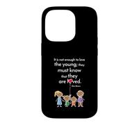 Chemise The Young Must Know That They are Loved St. John Bosco Coque pour iPhone 14 Pro