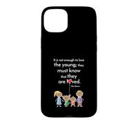 Chemise The Young Must Know That They are Loved St. John Bosco Coque pour iPhone 15 Plus