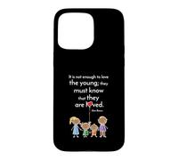 Chemise The Young Must Know That They are Loved St. John Bosco Coque pour iPhone 15 Pro Max