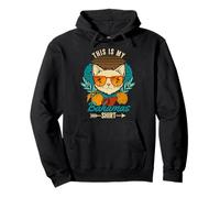 Chemise This is My Bahamas Cool Retro Cat Summer Vacation Sweat à Capuche